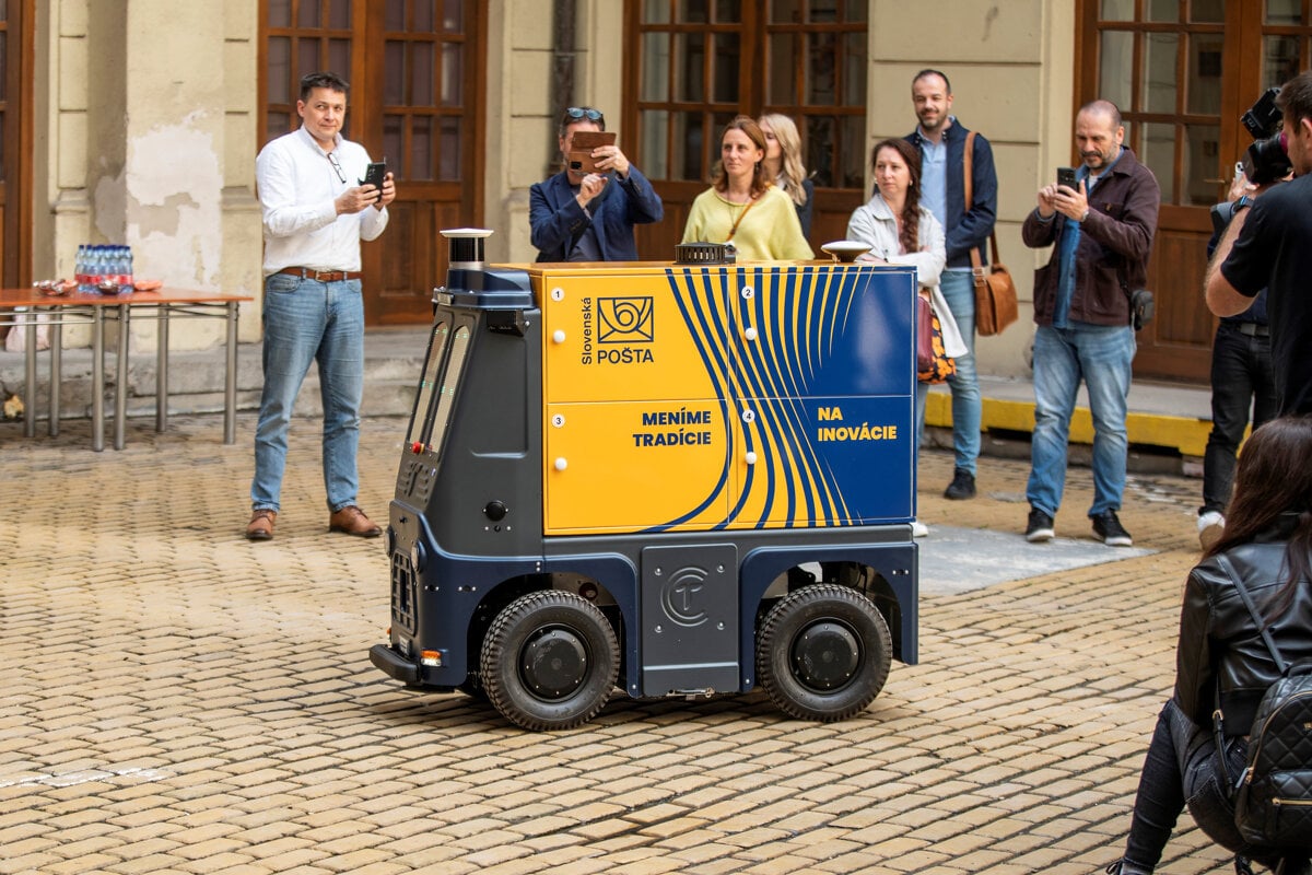 Autonomne auto posty vyjde do centra Bratislavy