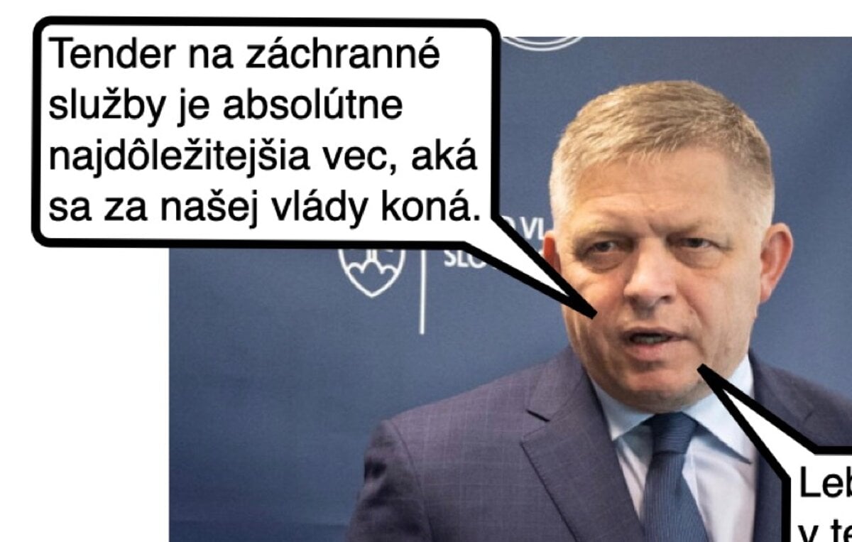Cynicka obluda Najzasadnejsi tender