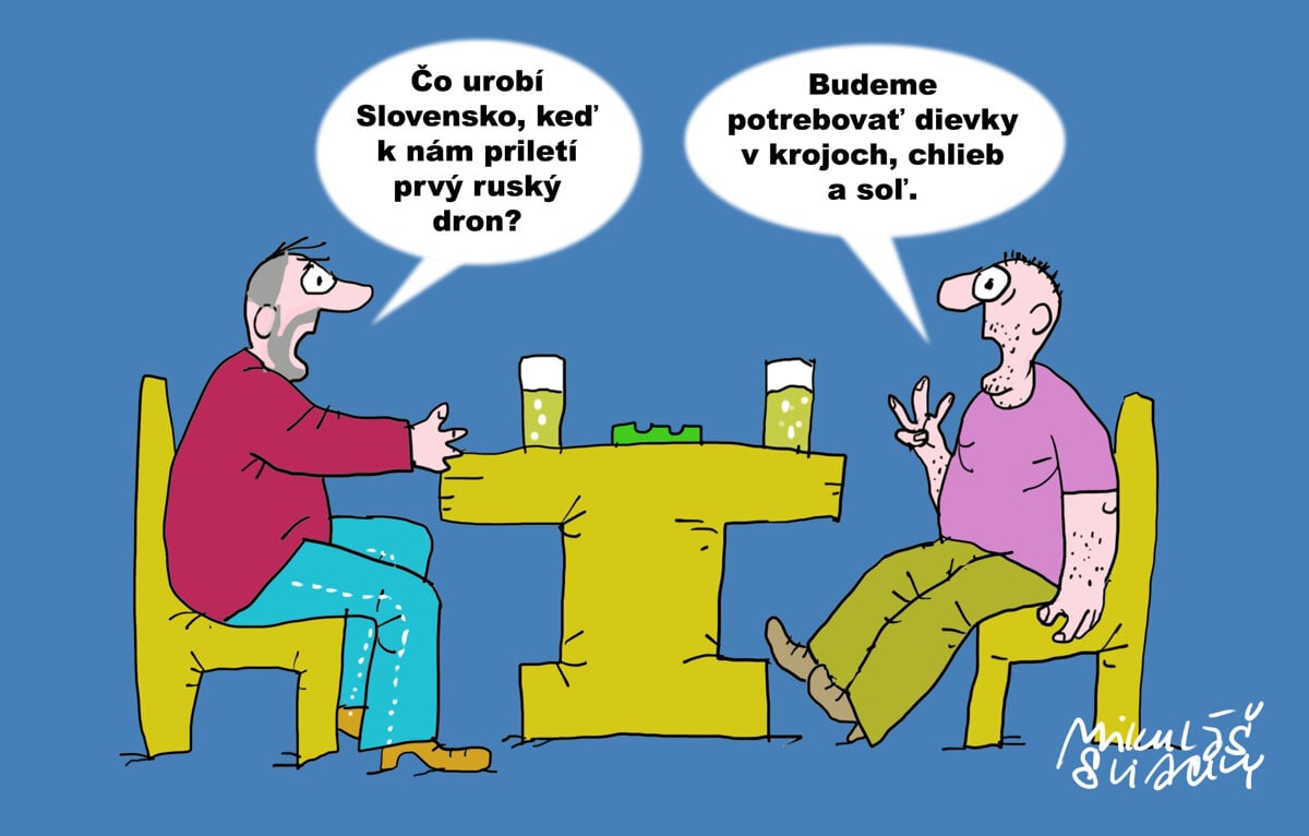 Karikatura dna Uvitanie