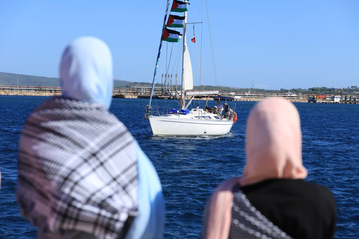 Turecko evakuovalo posadku lode z flotily do Gazy