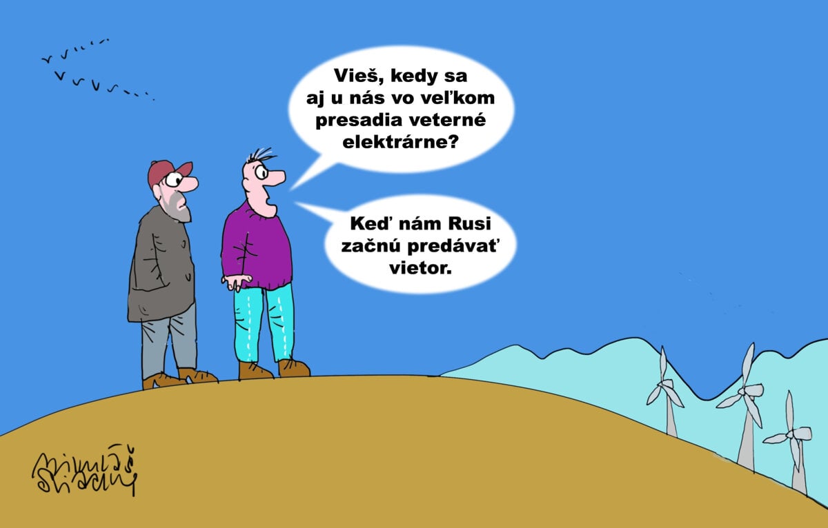 Karikatura dna Pohlad do susedov