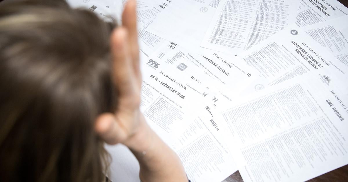 Na Slovensku chce vzniknut devat novych politickych stran