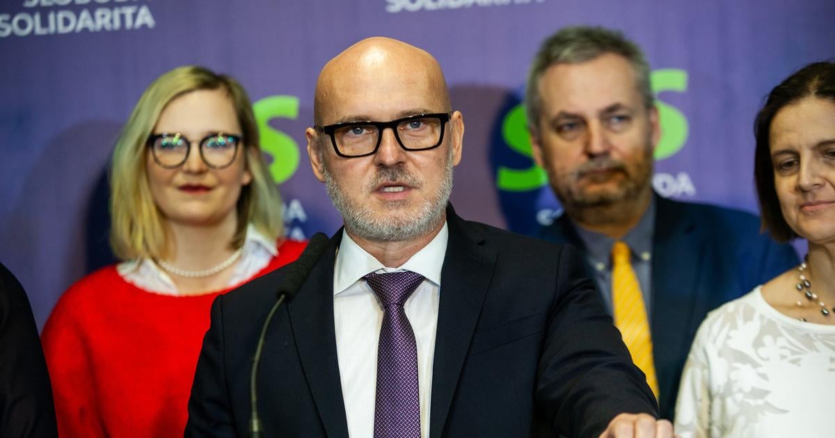 SaS Odvolanie Kmeca je dokaz ze ministri Hlasu su najkorumpovanejsi vo