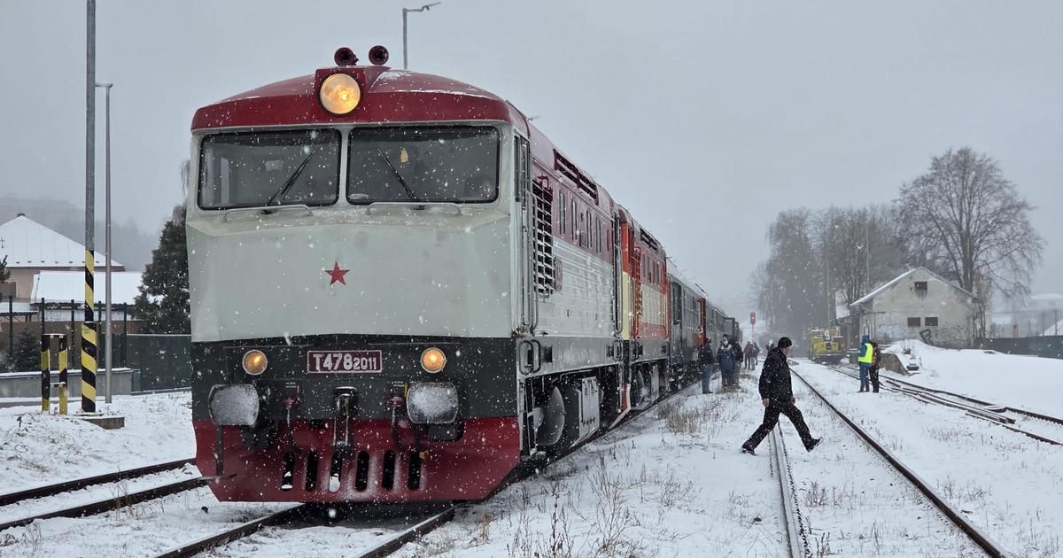 Chcete vidiet specialny sviatocny vlak