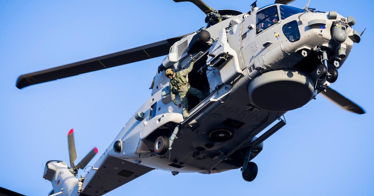Nemecko Namornictvo ziskalo prvy vrtulnik NH90 Sea Tiger