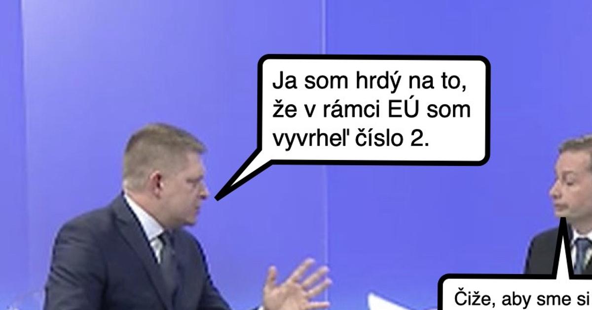 Perfidny zvrhlik Fico Cynicka obluda