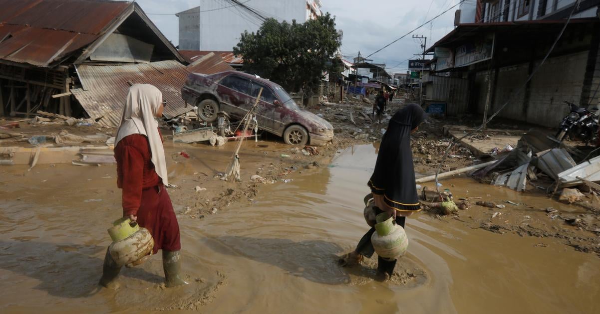 Pocet obei zaplav a zosuvov pody v Indonezii prekrocil tisic