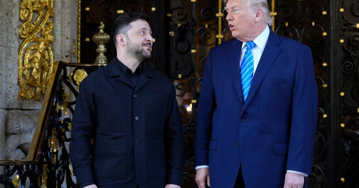 Zelenskyj rokuje na Floride s Trumpom o dohode