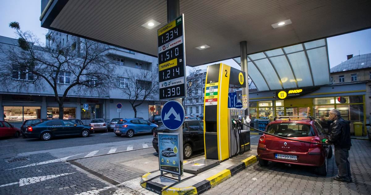 SU SR Ceny benzinu a nafty pocas 3 tyzdna vzrastli
