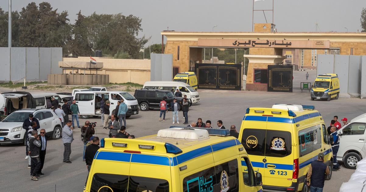 Do Egypta presli prvi palestinski pacienti cez priechod Rafah