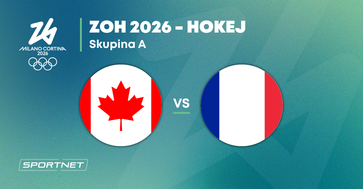 ONLINE Kanada Francuzsko dnes hokej na ZOH 2026 NAZIVO skupina A