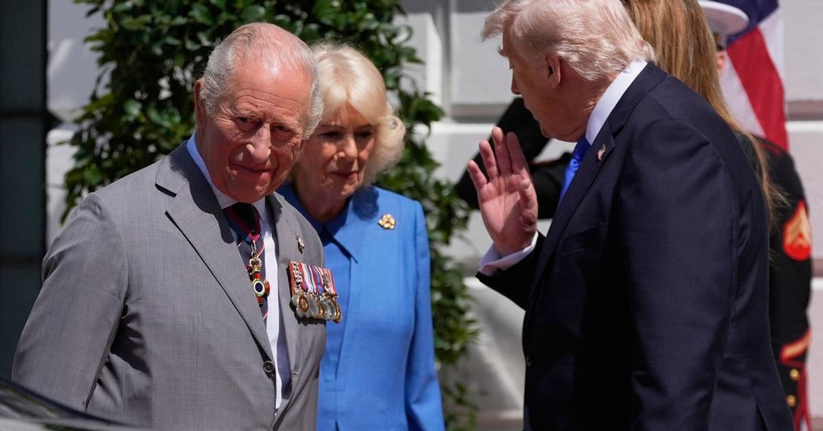 Trump na konci statnej navstevy oznail karola III za najlepsieho krala