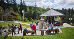 Uprostred hor na severe Slovenska sa nachadza miesto kde vzduch pripomina morske pobrezie