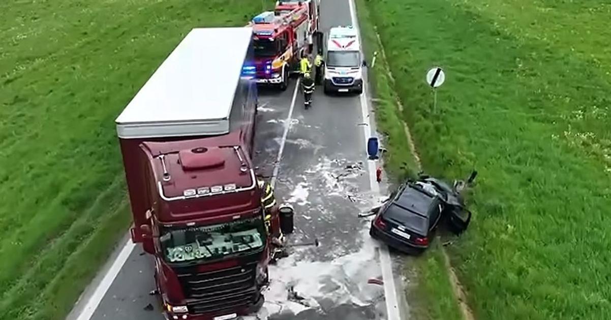V okrese Svidnk sa zrazilo osobn auto s nkladnm autom Zranili sa tri osoby