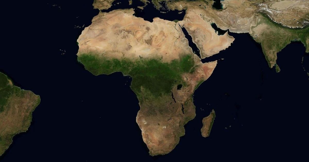 Vznik nov trhlina v tektonickej doske nali jej stopy v Afrike