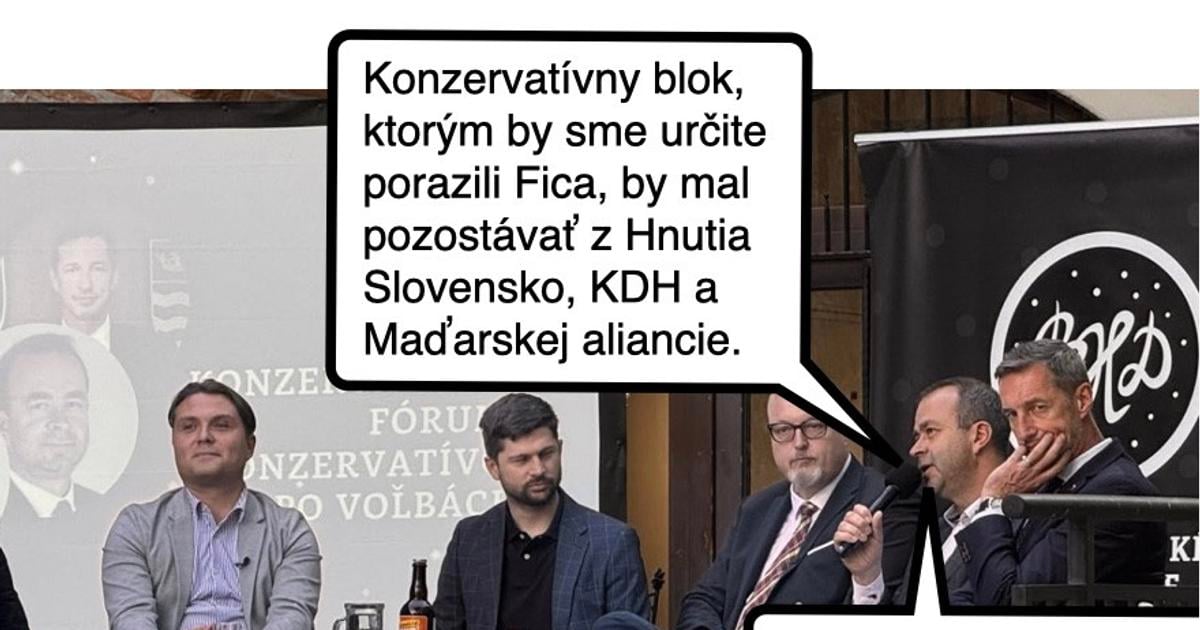 Cynicka obluda Konzervativny blok Ficom podporovanych pomocnikov