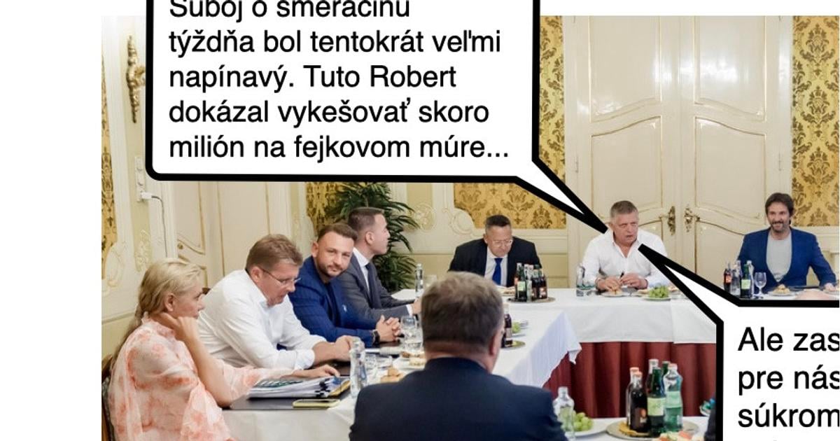 Cynicka obluda Smeracina tyzdna tentoraz s remizou
