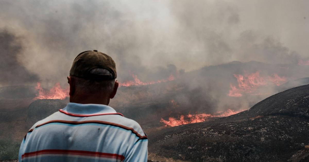 Pri lesnom požiari na severe Portugalska sa zranili štyri osoby. 2 Pri lesnom poziari na severe Portugalska sa zranili styri osoby