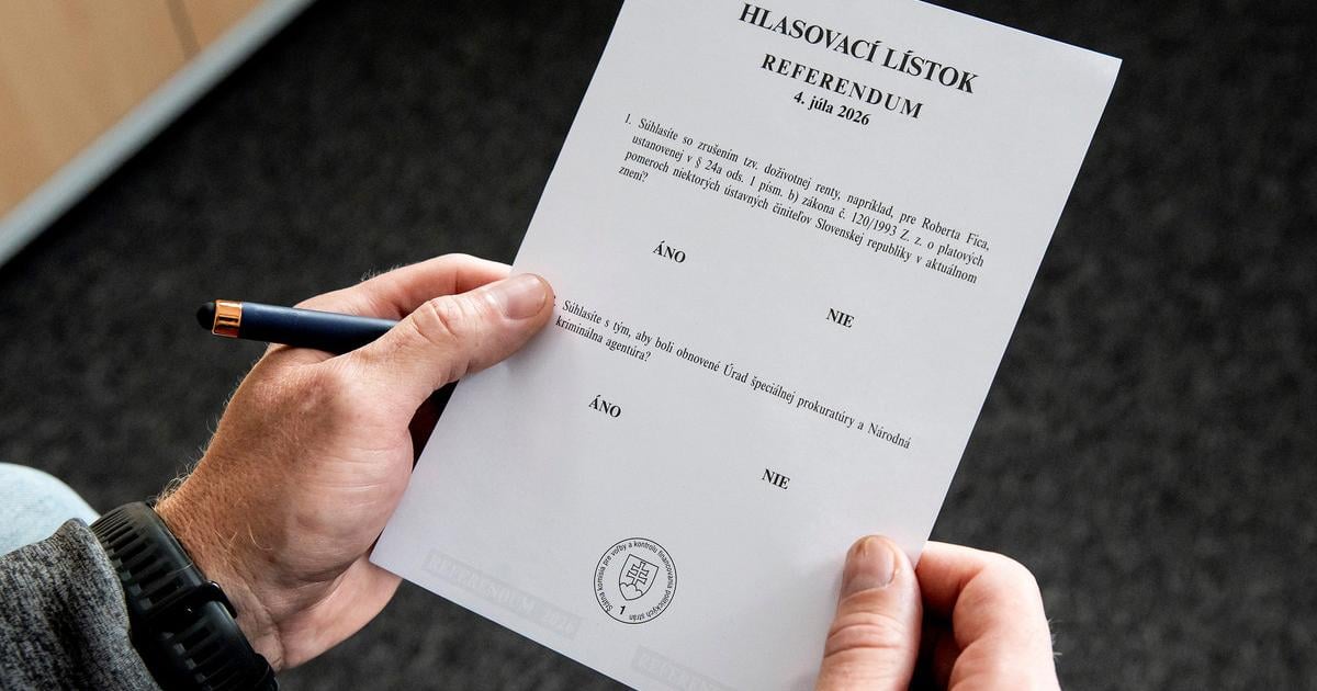 referendum 2026 slovensko hlasuje v referende ktere iniciovala strana demokrati minuta po minute
