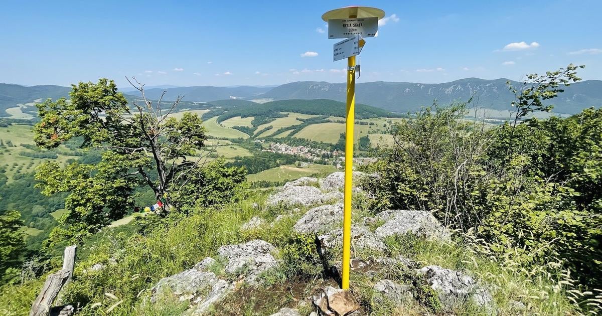 v slovenskom krase otvorili novu trasu z rozloznej na koniarsku planinu