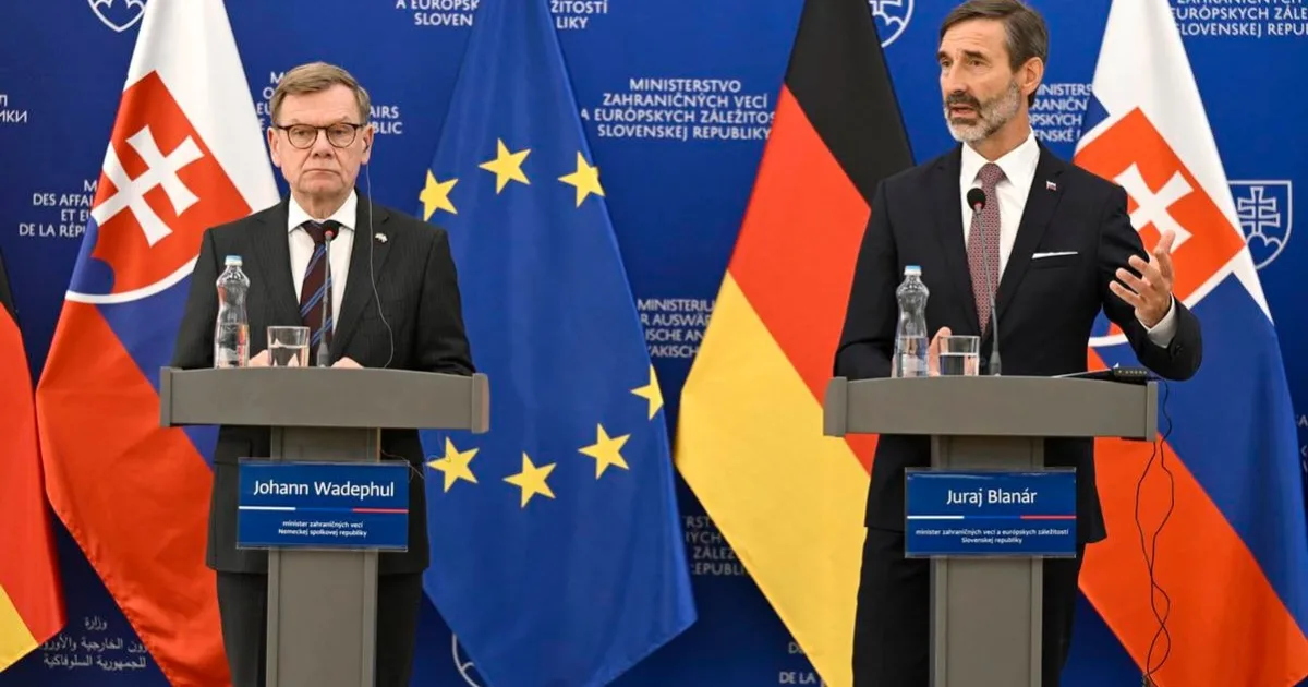 Blanár a Wadephul rokovali o obchode a Ukrajine 3 Blanár a Wadephul rokovali o obchode a Ukrajine