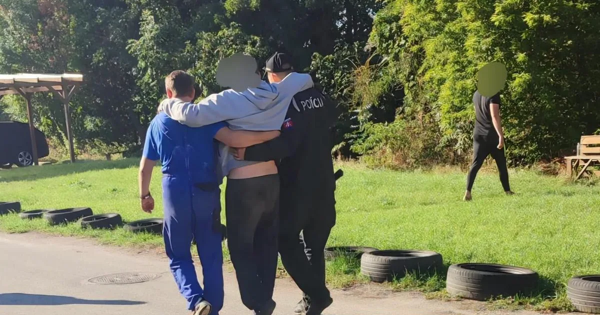 Dôchodca spadol do potoka, keď chcel odniesť ježka do bezpečia, zachraňovali ho policajti