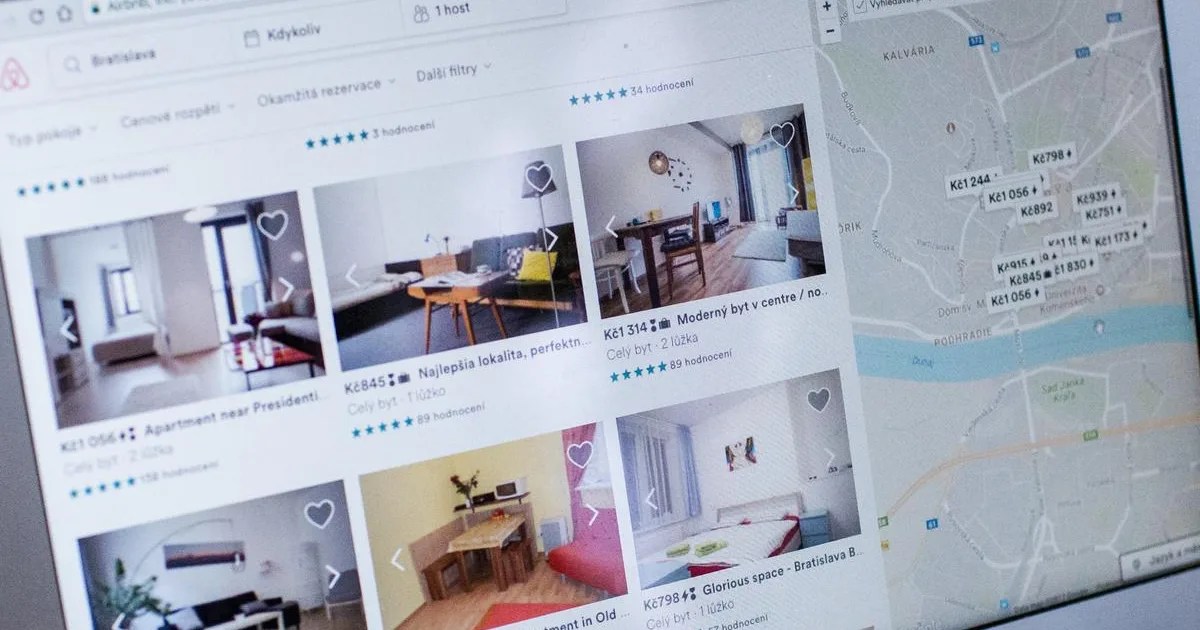 Pre krátkodobé ubytovania cez online platformy