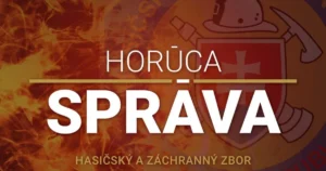 V Čadci horí strecha supermarketu, zasahuje osemnásť hasičov