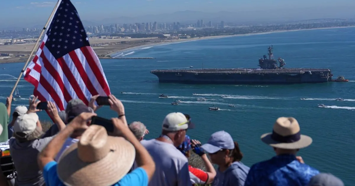 Americká lietadlová loď USS Abraham Lincoln 2 Americká lietadlová loď USS Abraham Lincoln