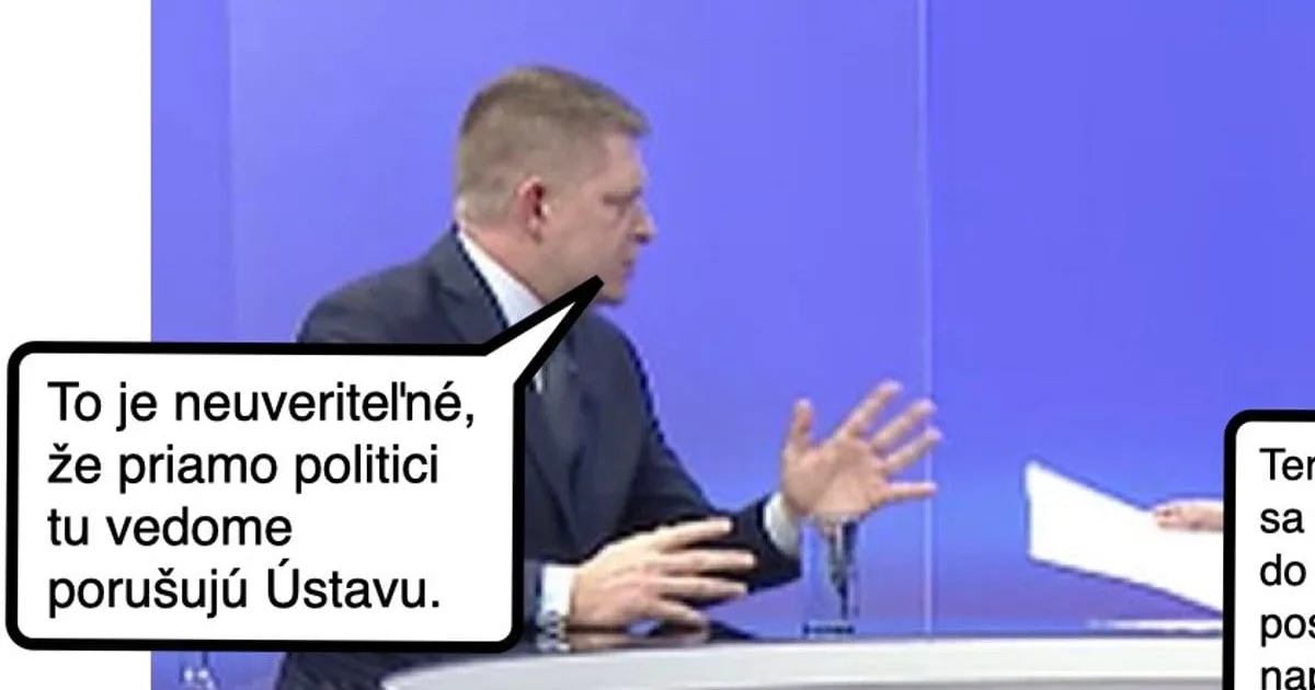 Cynická obluda prejavuje selektívnu úctu k ústave