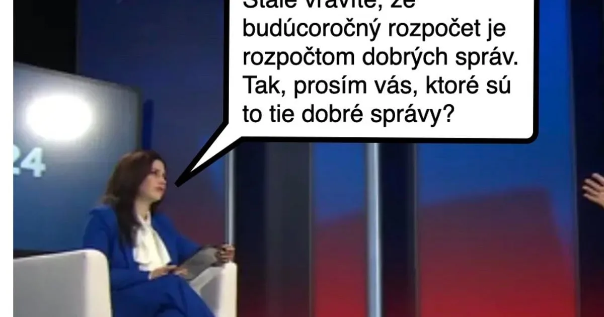 Cynická obluda: Skutočne dobrá správa v rozpočte na budúci rok