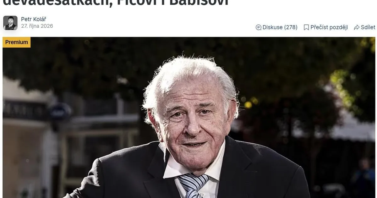 Fico a Mečiar navštívili Prahu. Mohol by prísť niekto iný? 2 Fico a Mečiar navštívili Prahu. Mohol by prísť niekto iný?
