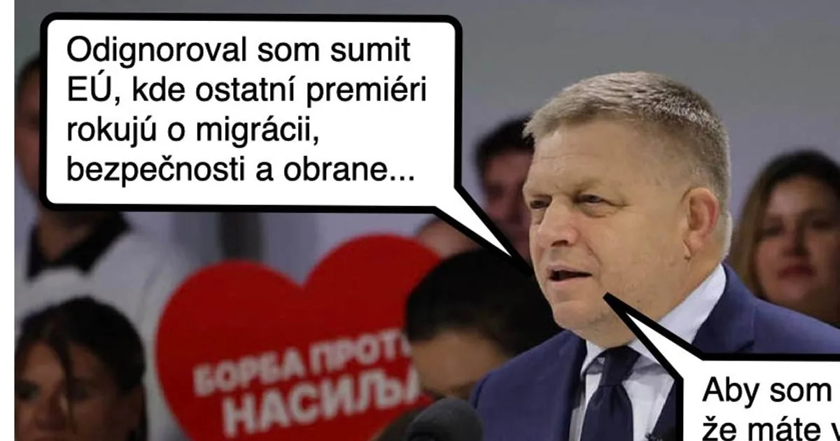 Ficov záujem o formovanie postojov EÚ je cynická obluda 2 Ficov záujem o formovanie postojov EÚ je cynická obluda
