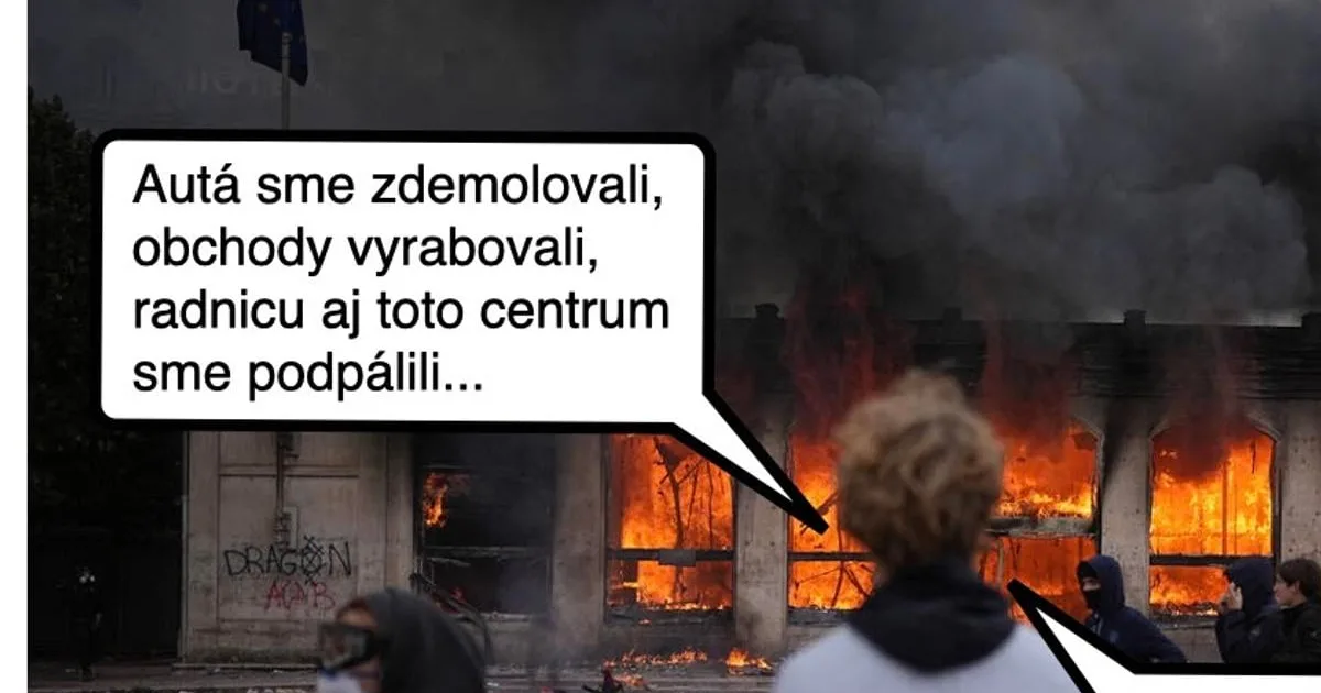 Francúzske protesty očami cynickej obludy: Aká je ich logika? 2 Francúzske protesty očami cynickej obludy: Aká je ich logika?