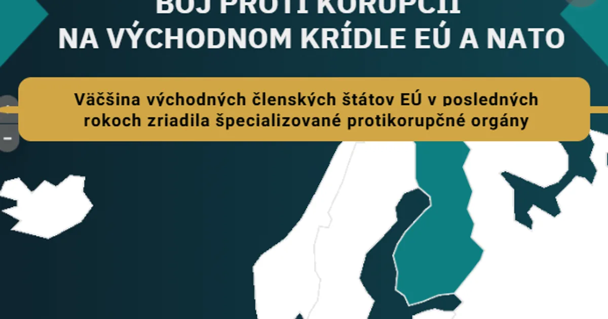 Infografika: Slovensko protikorupčné úrady zrušilo, inde v EÚ si ich pochvaľujú