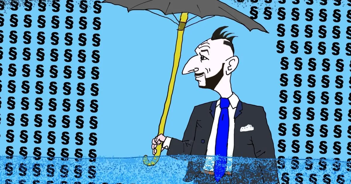 Kreslený vtip dňa: Hladina nebezpečne stúpa 2 Kreslený vtip dňa: Hladina nebezpečne stúpa