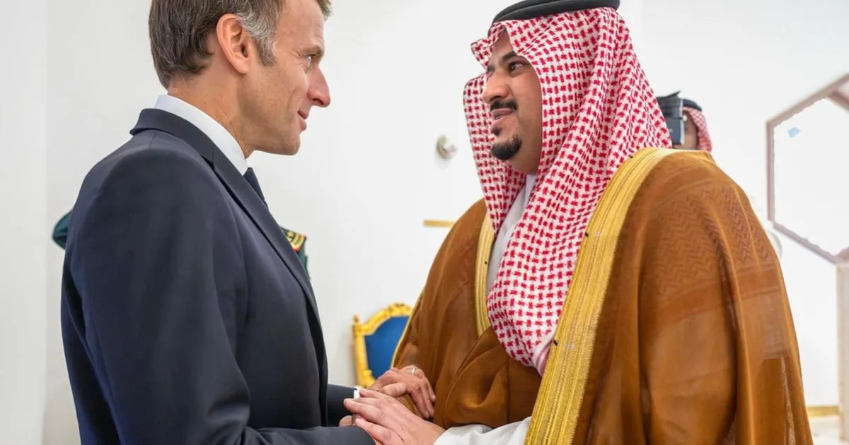 Macron ako prvý západný líder navštívil Rijád 3 Macron ako prvý západný líder navštívil Rijád
