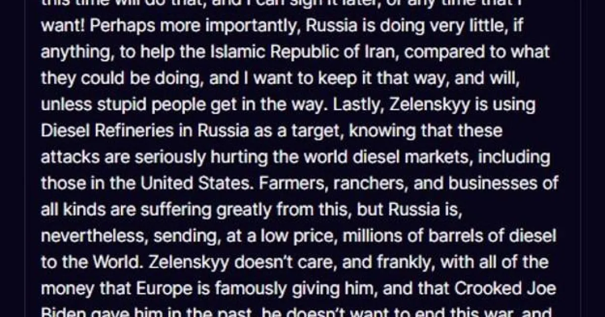 Putin podľa médií navrhol trojstranné rokovanie o konci vojny, bez Zelenského