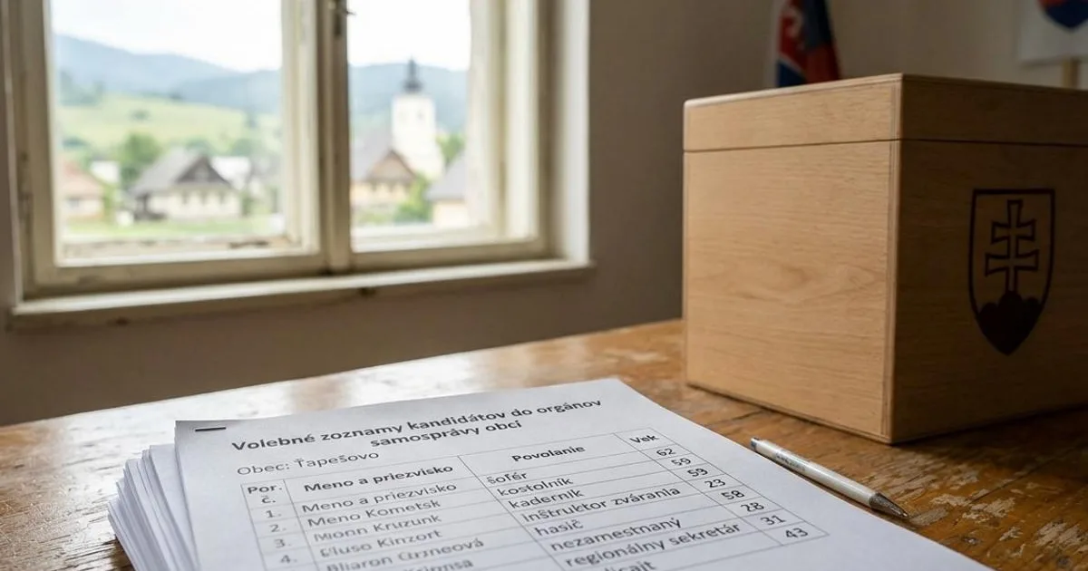 Zriedkavé povolania na kandidátkach: šofér pohrebnej služby či kostolník